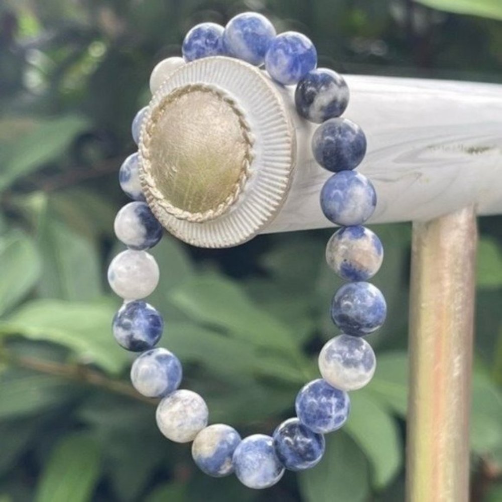 Sodalite 8mm Chakra Bead Bracelet